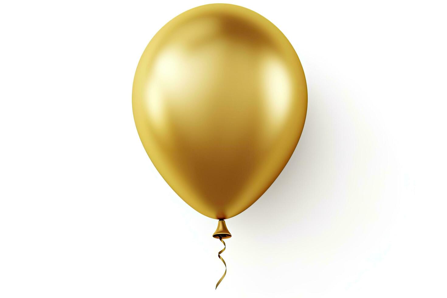 AI generated Birthday balloon flying for party and celebrations. AI Generated photo