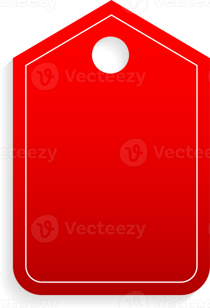 red glossy labels tag for sale price luxury modern design png