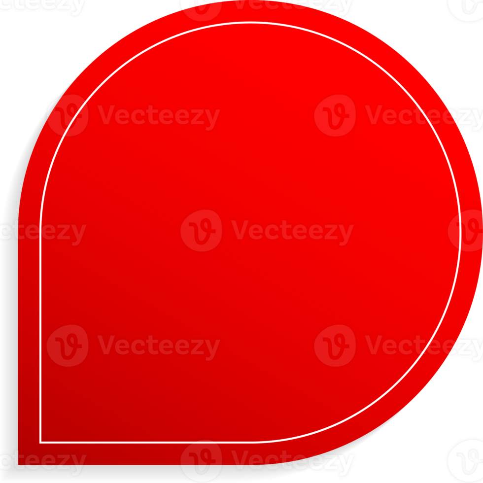 red glossy labels tag for sale price luxury modern design png