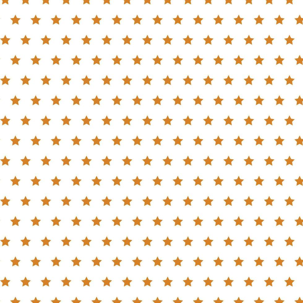 simple abstract baroque lite orenge color geometric small star pattern art work vector