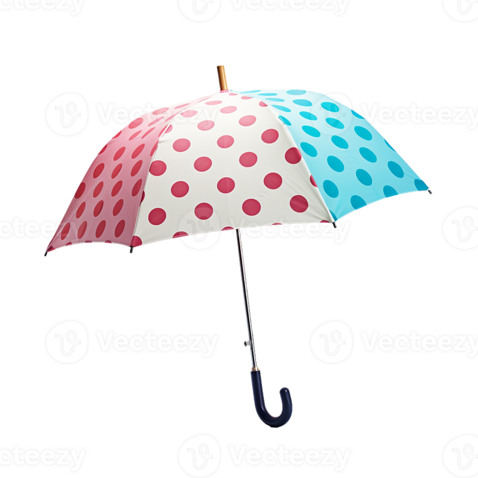 AI generated umbrella isolated on transparent background PNG image