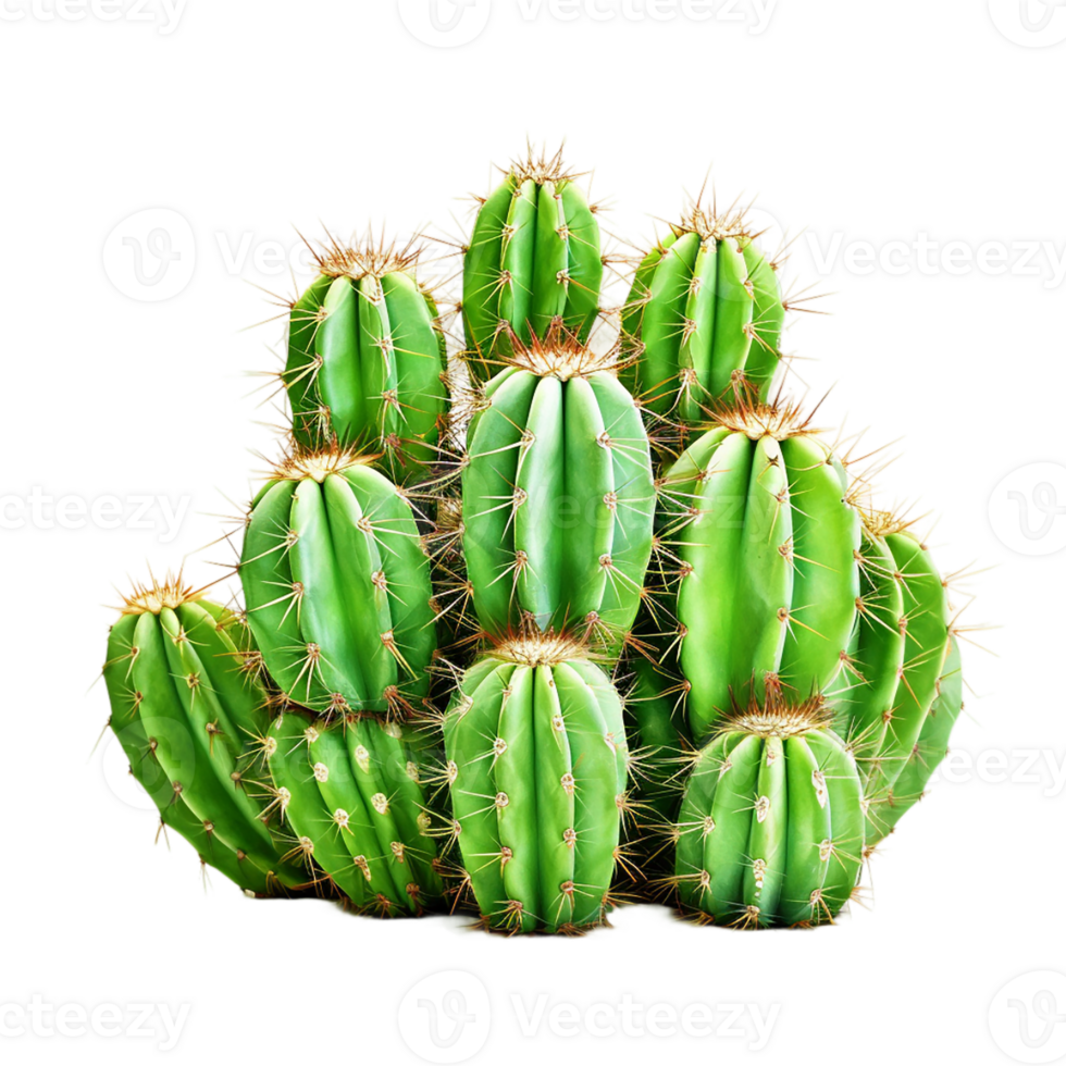 ai généré cactus sur transparent Contexte png image