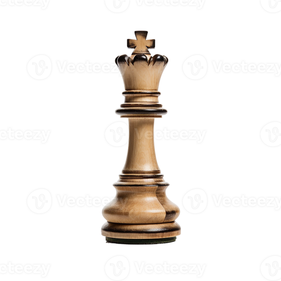 AI generated chess piece on transparent background PNG image