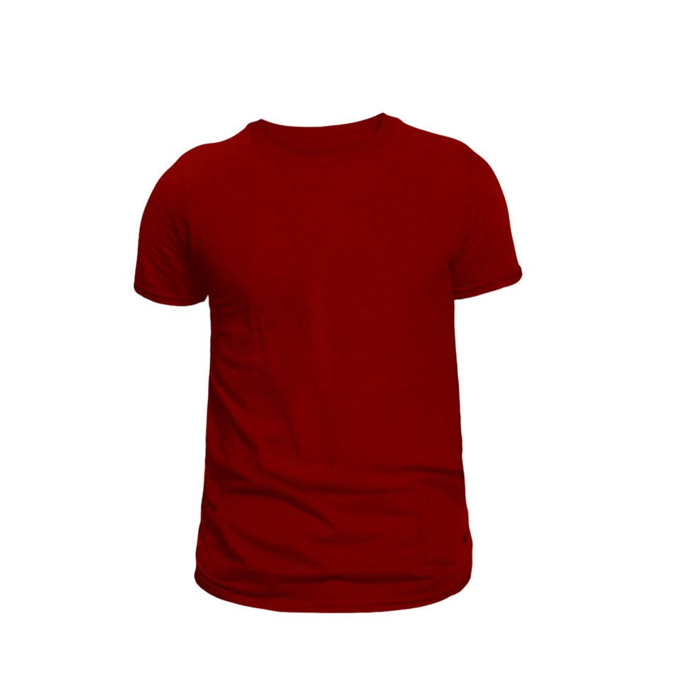Blank red t-shirt png