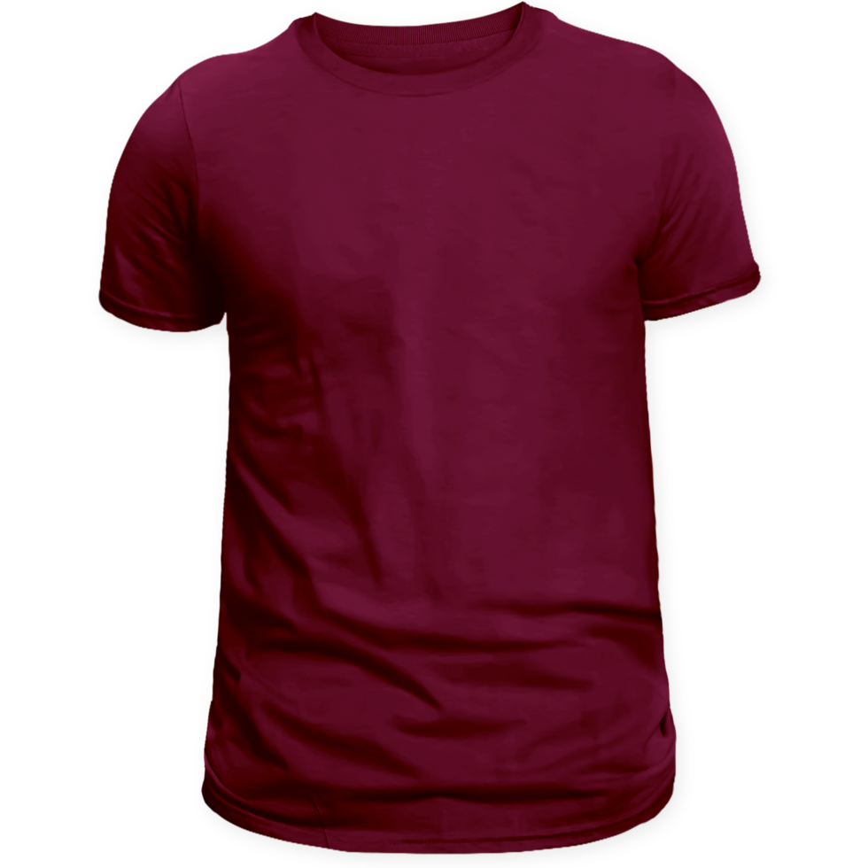 Red t-shirt isolated png