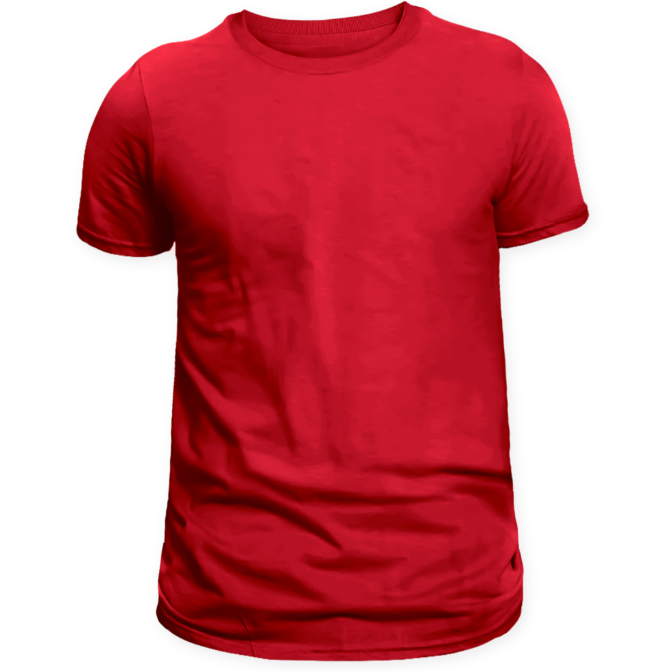 Blank red t shirt png