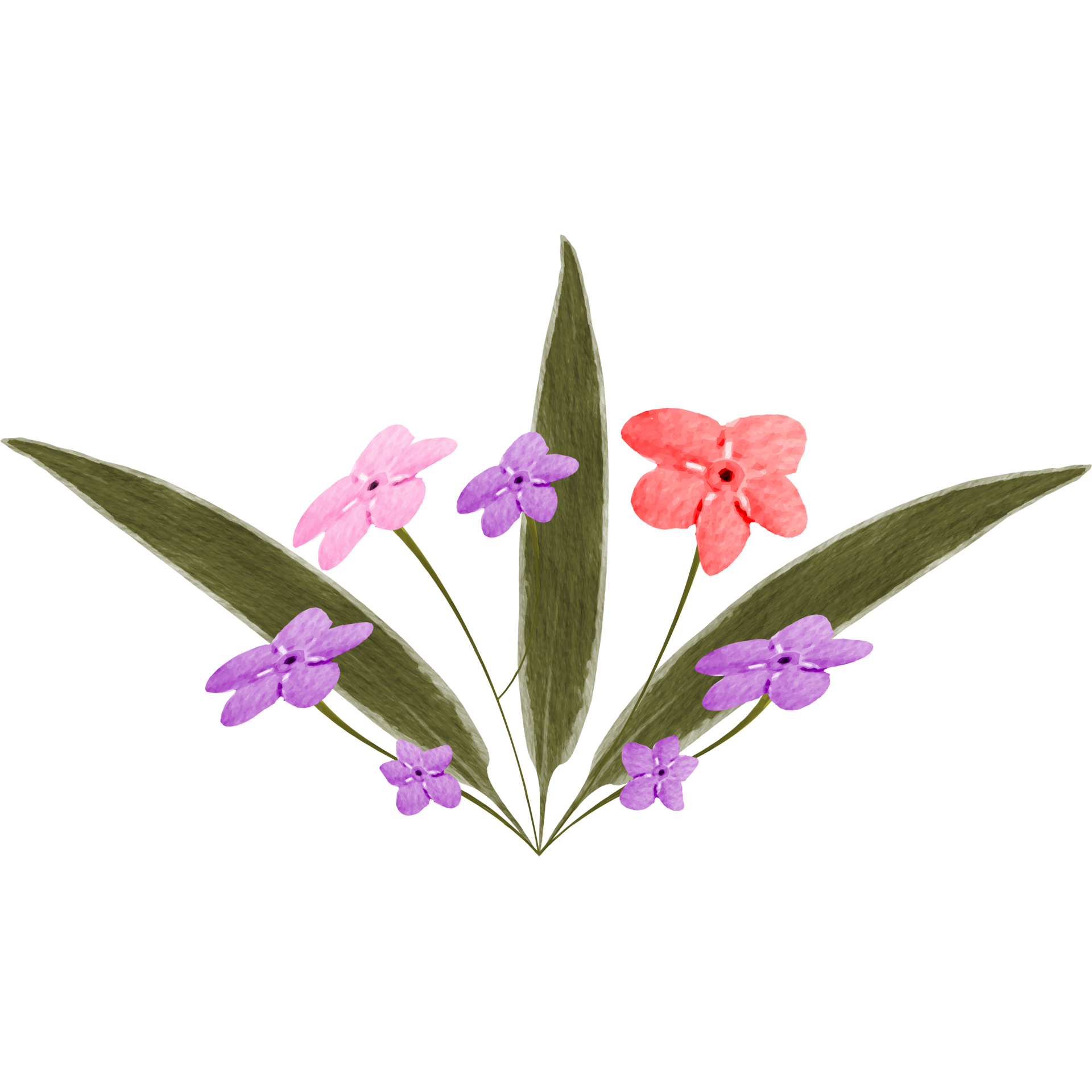 Watercolor Flower transparent background 35575288 PNG