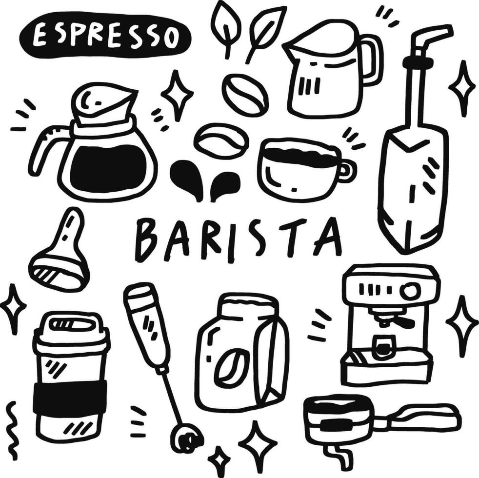 coffee item for templates vector