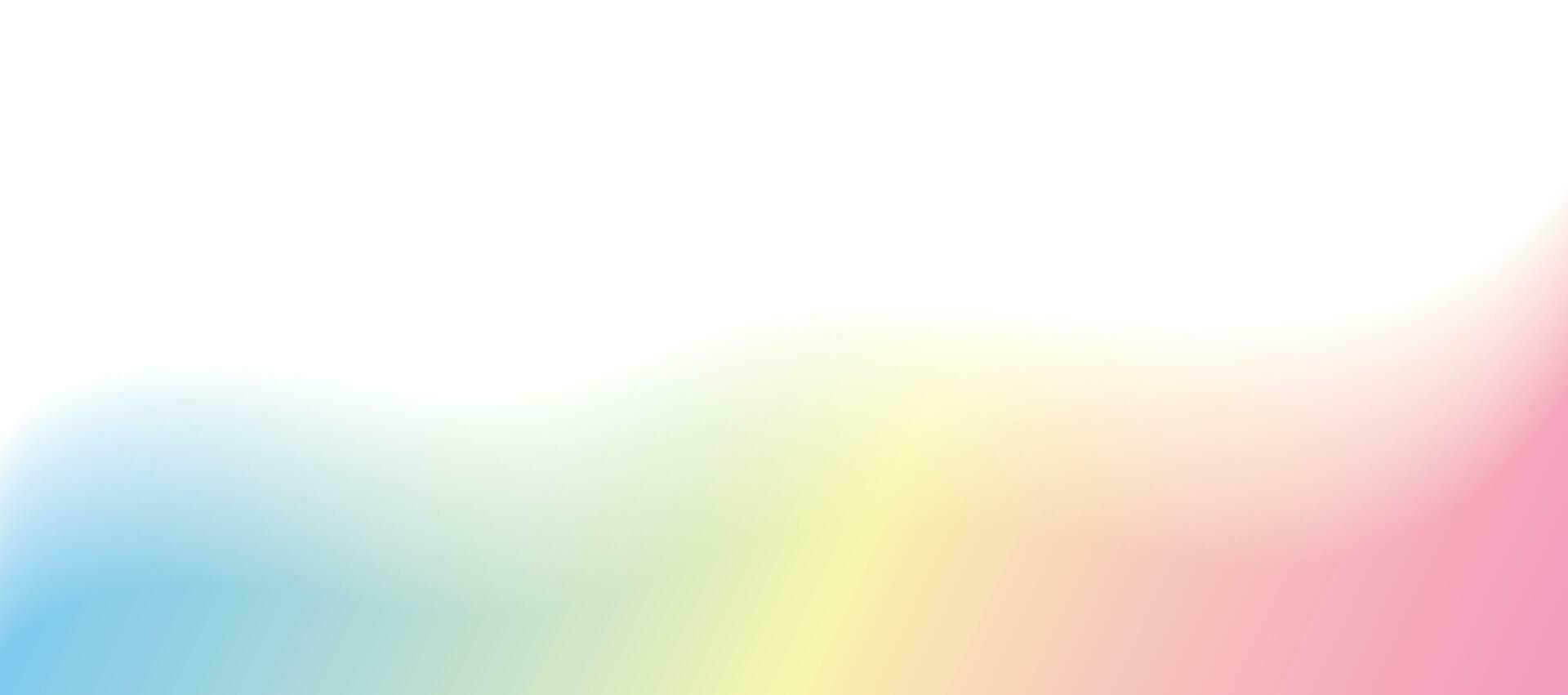 Abstract border gradient blur, template isolated on transparent background. Vector illustration