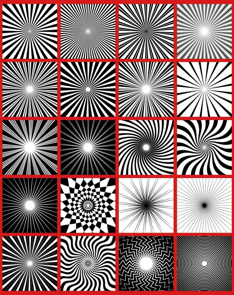 Ray Lights Pack vector