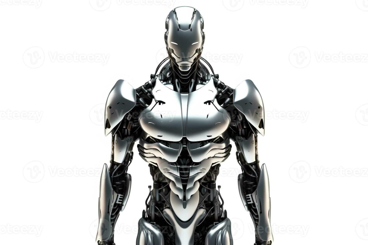 modern technologie cyborg robot Ninja strijder, generatief kunst door ai  21772007 stockfoto bij Vecteezy