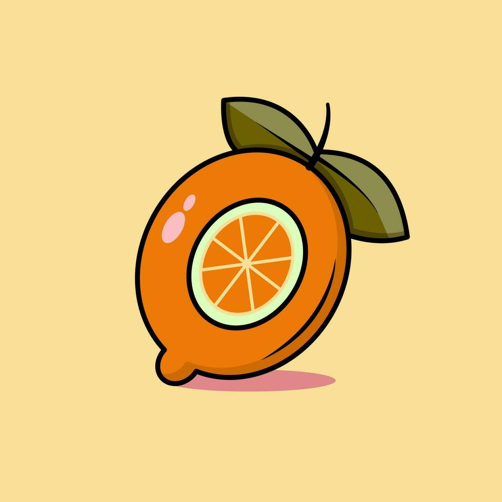 FREE Full Editable Sliced Lemon Illustration vector