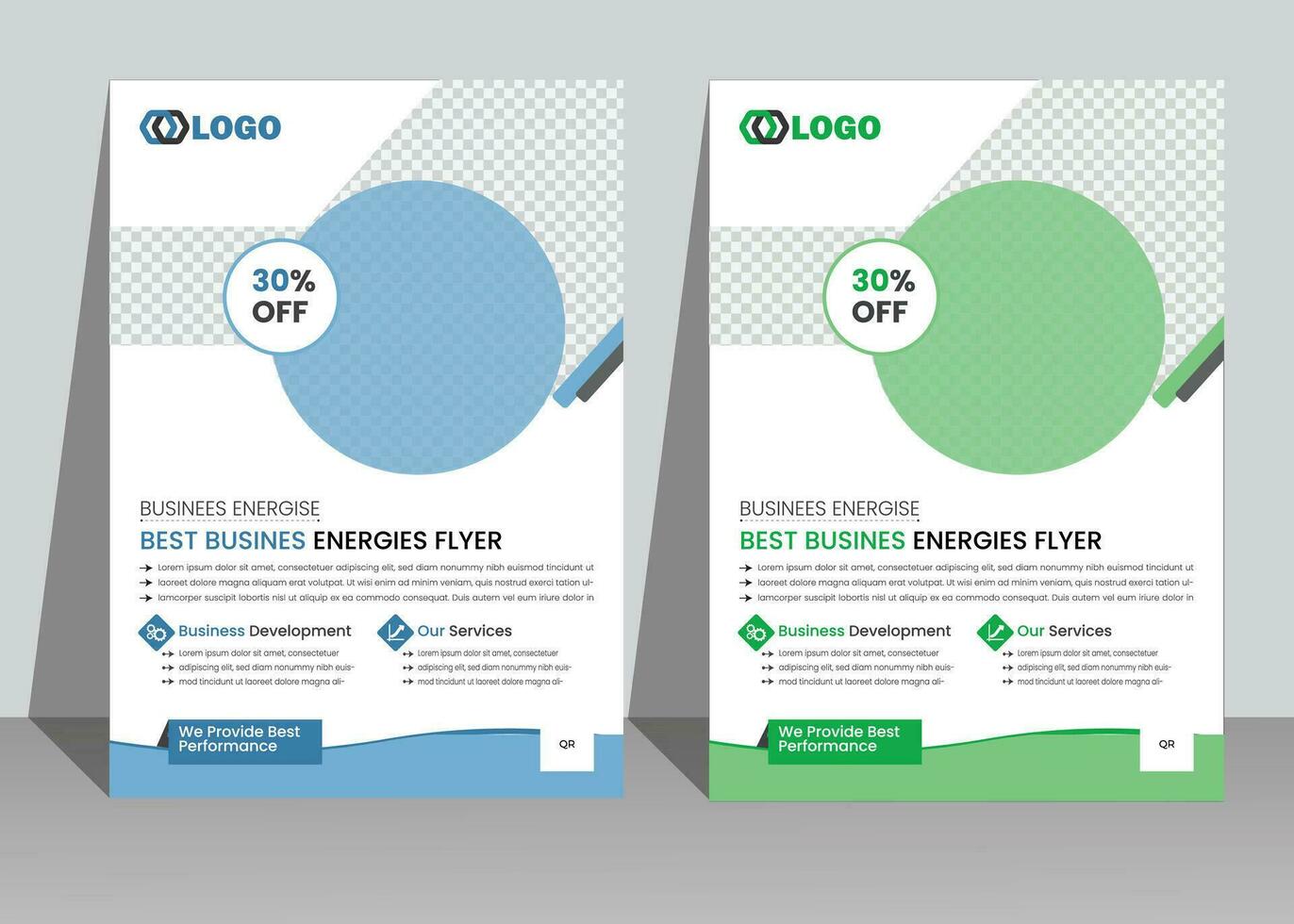 Corporate Flyer Template - Business Flyer vector