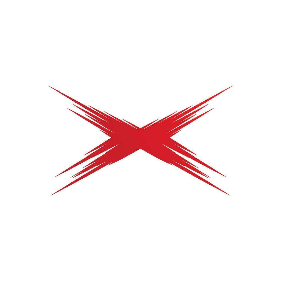 X Letter Logo Template vector icon