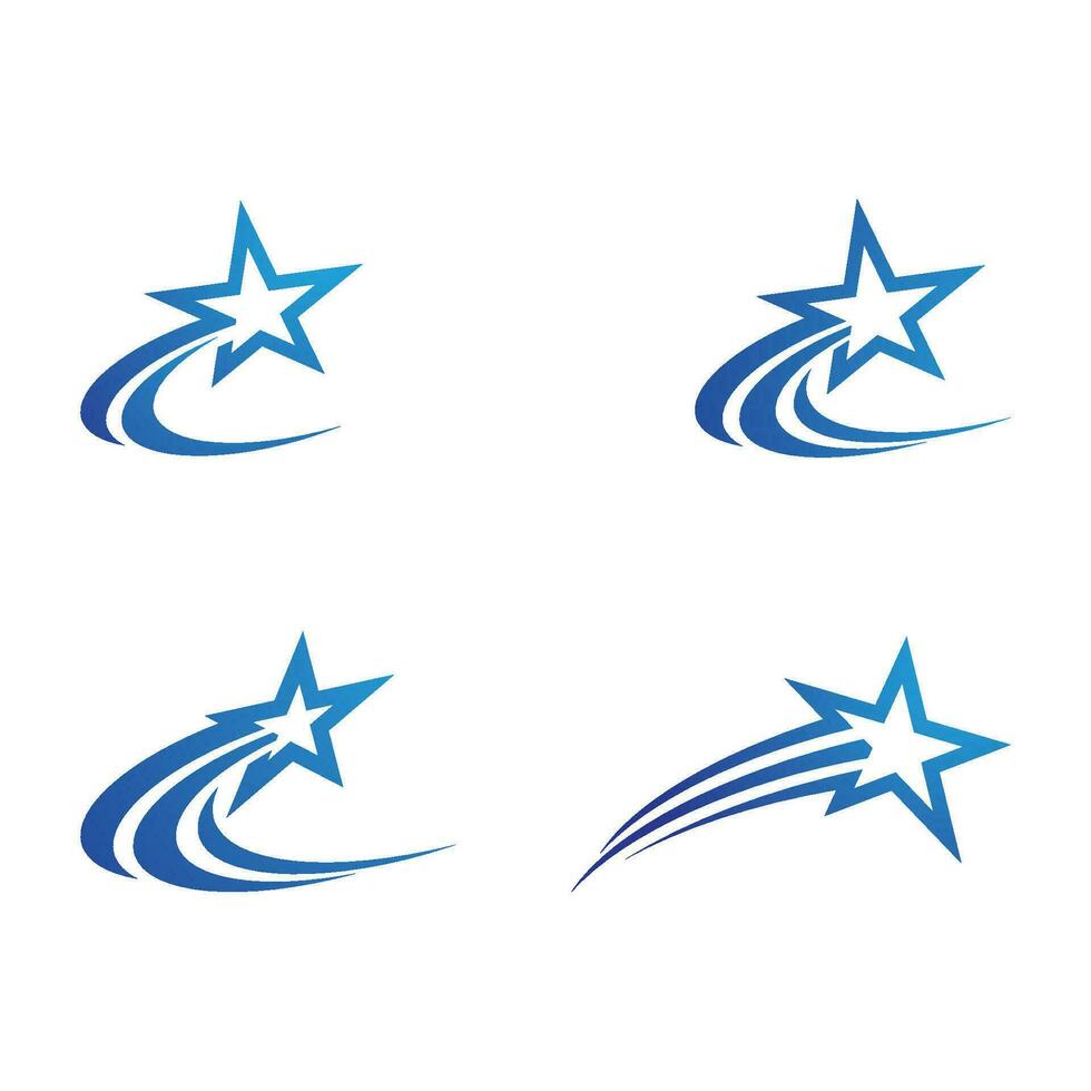 Star icon Template vector