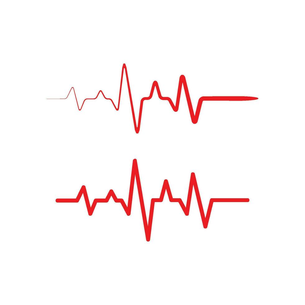 Health medical heartbeat pulse vector