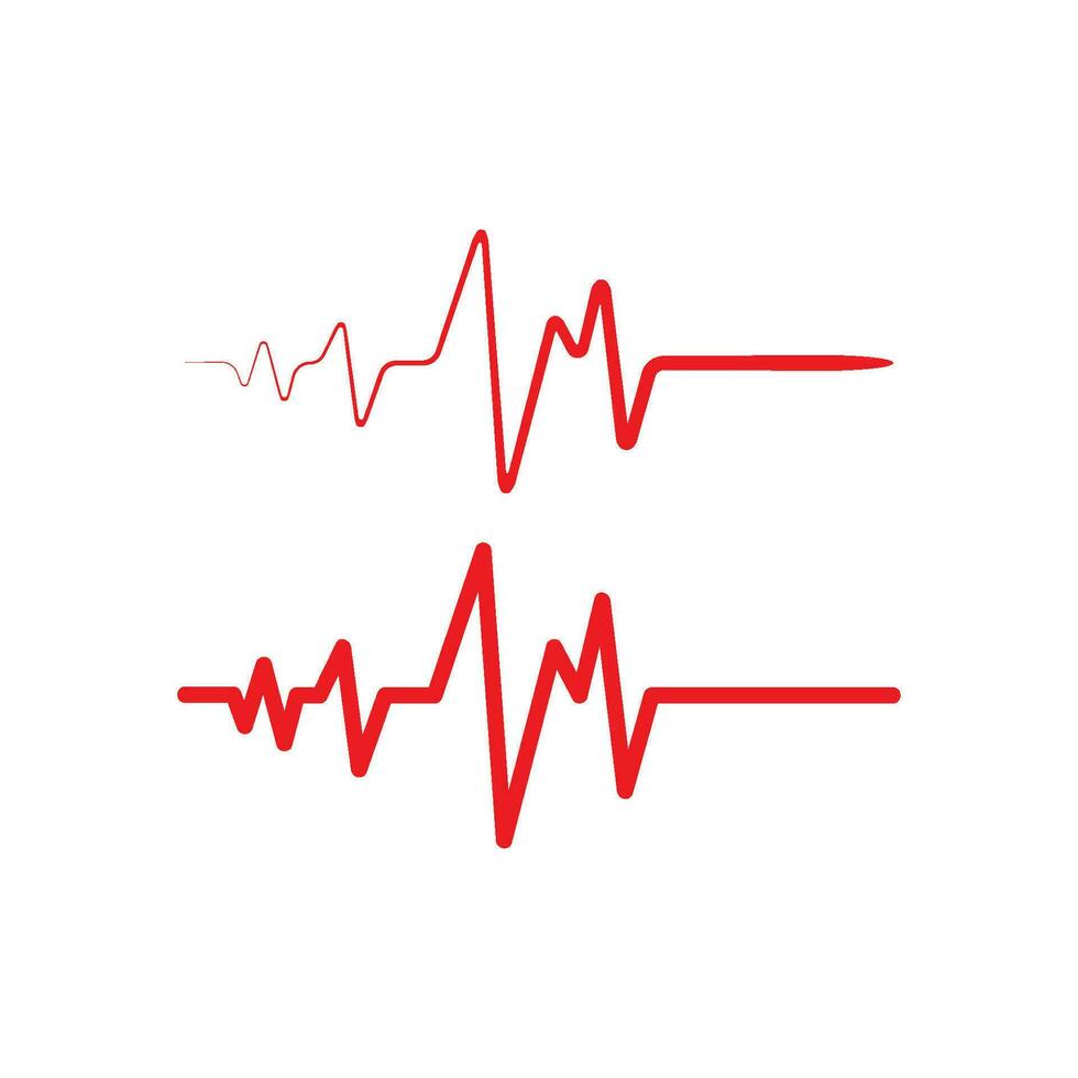 Health medical heartbeat pulse vector