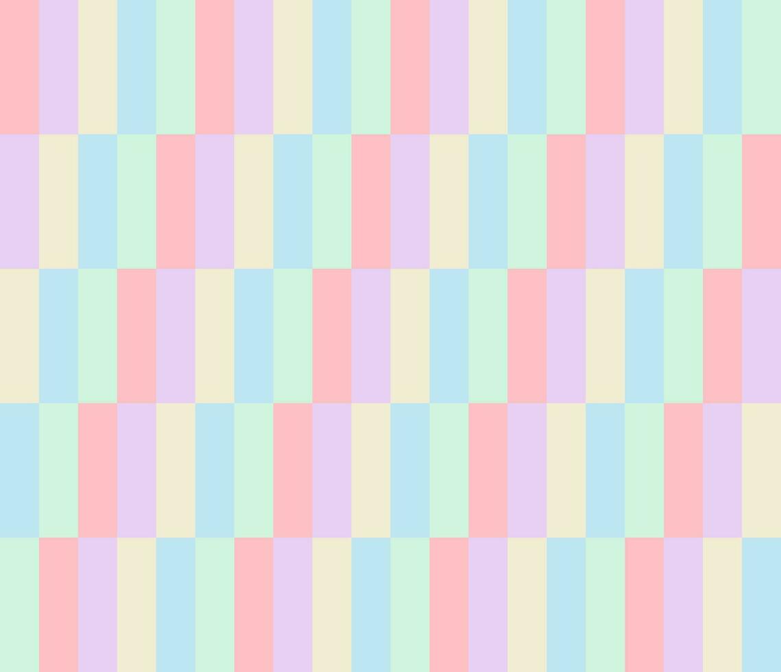 seamless pattern with square in pastel vector