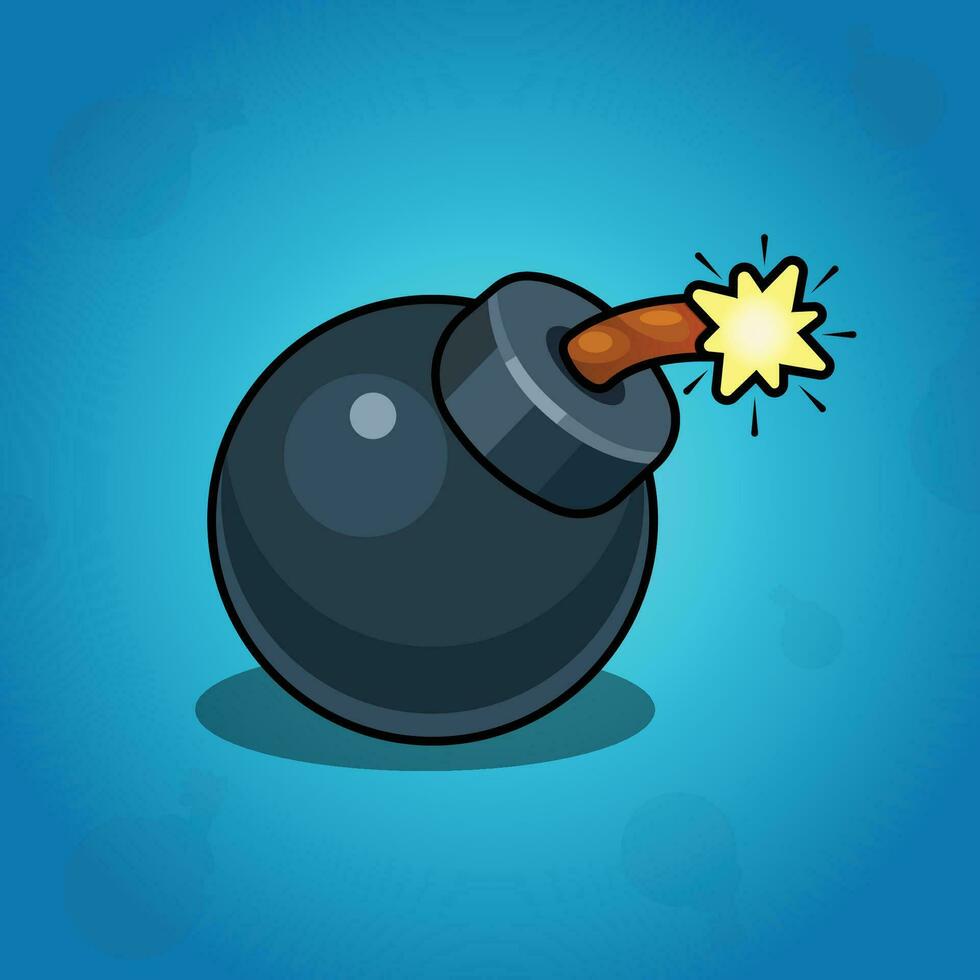 Bomb blast pro vector image