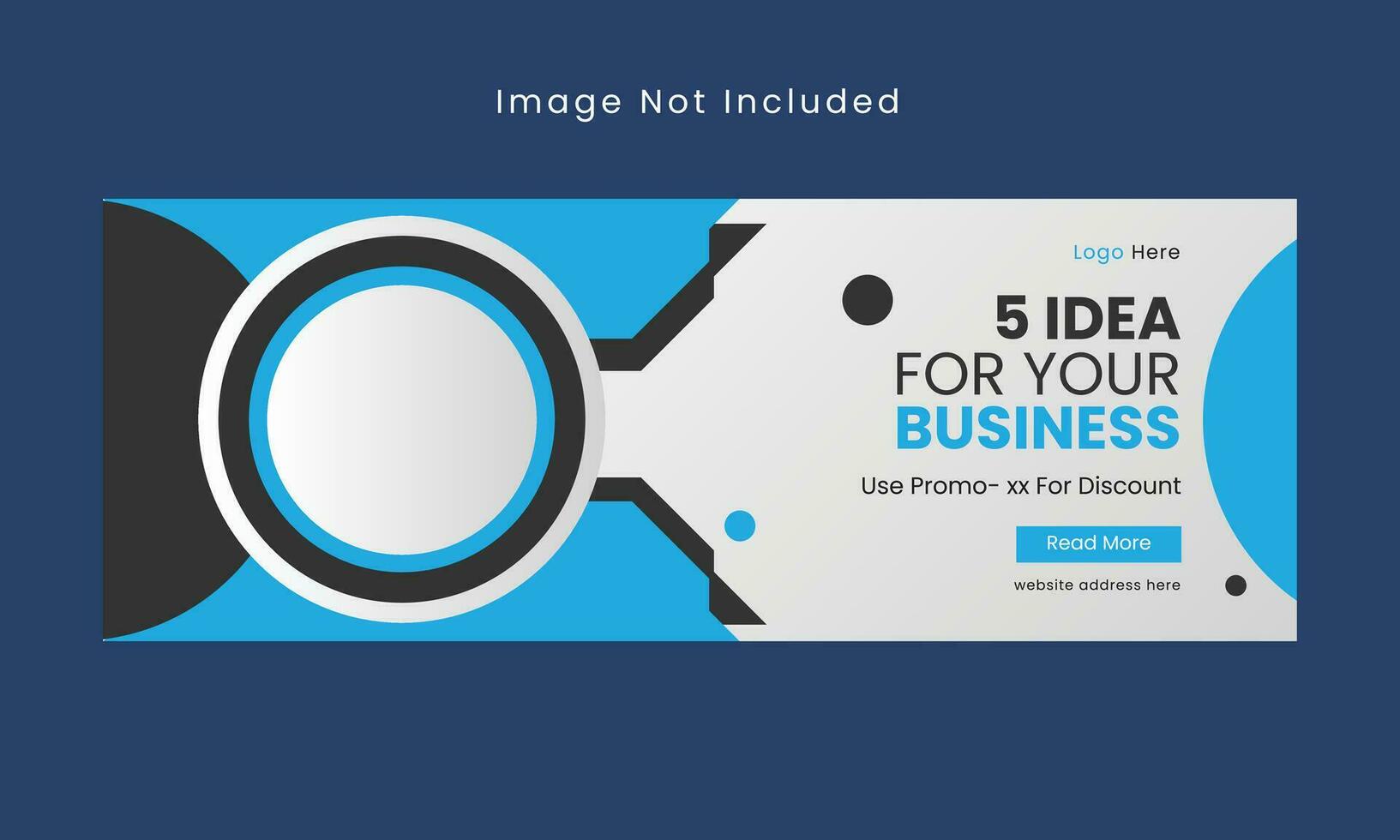 Corporate Business Social Media Cover vector