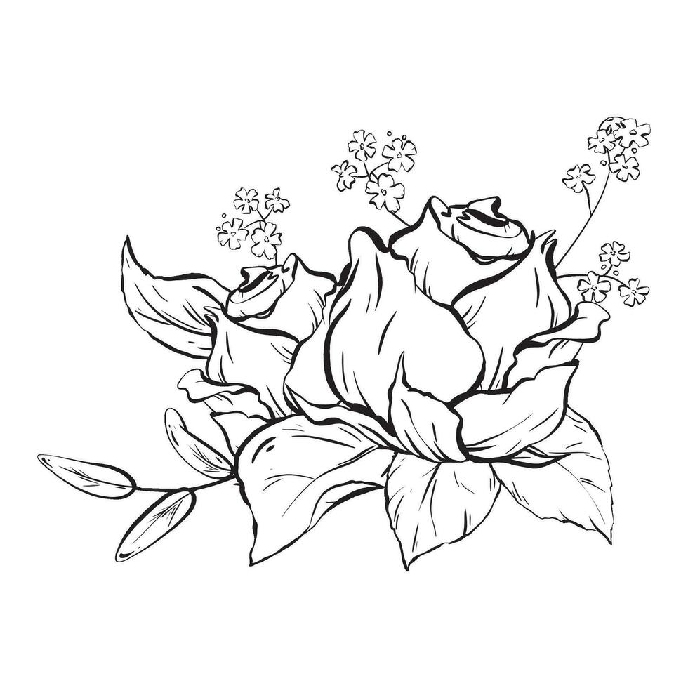 Woodland & Wildflowers Flowers & Leaves Black Woodland & Wildflowers Flowers & Leaves Black