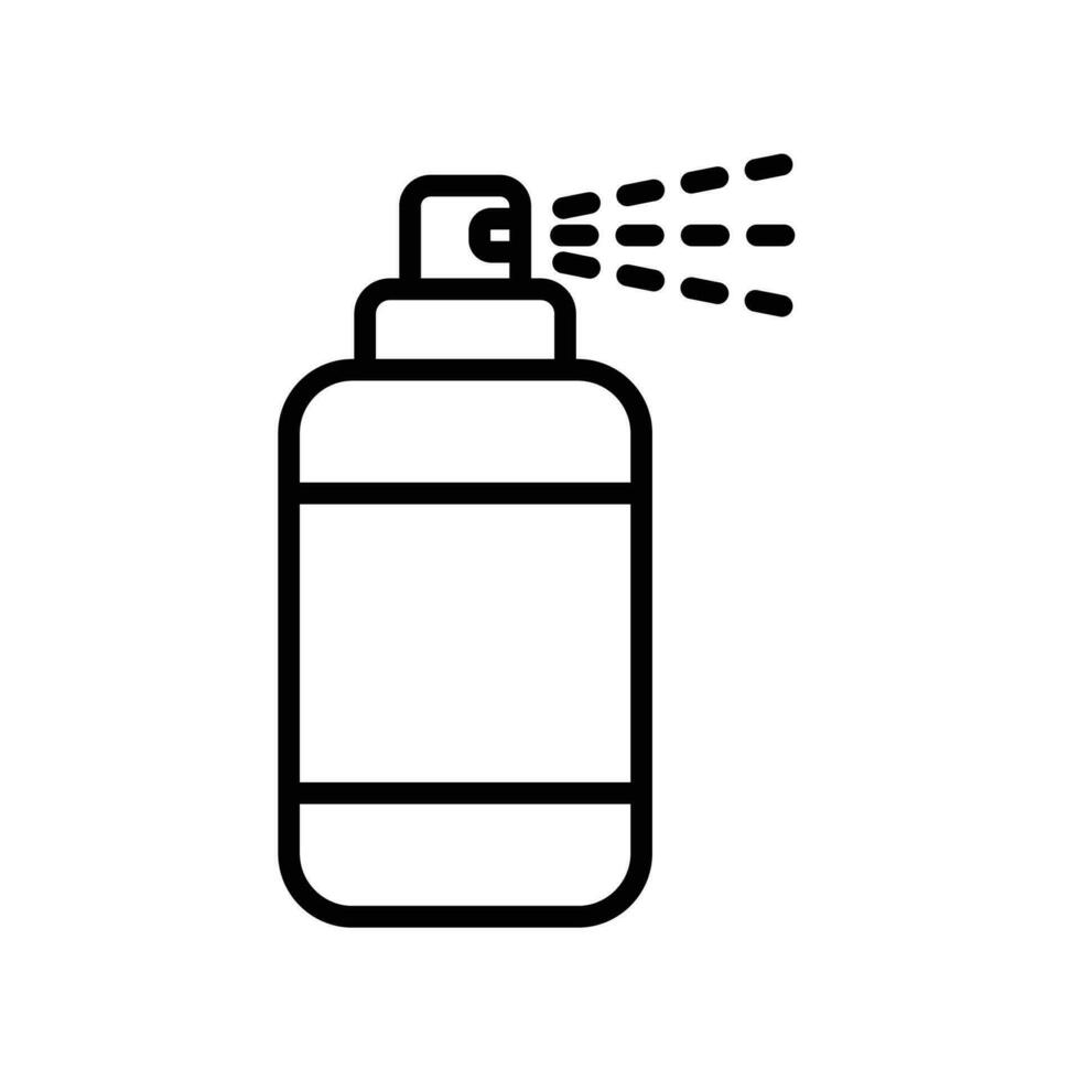 hair spray icon vector design template simple and clean