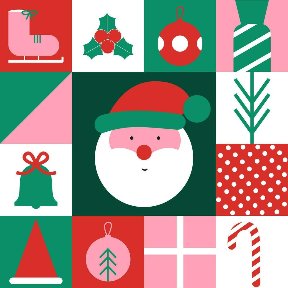 Christmas pattern 01 vector