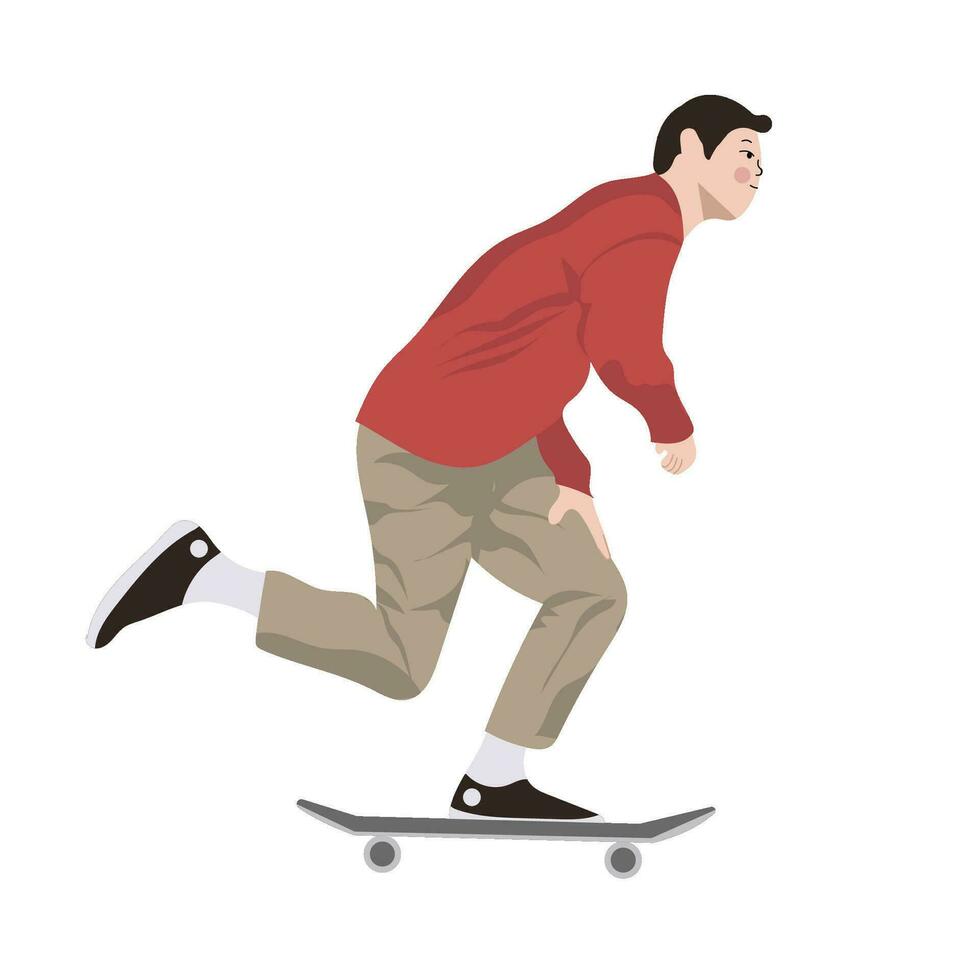 Character Activity Illustrtaion vector