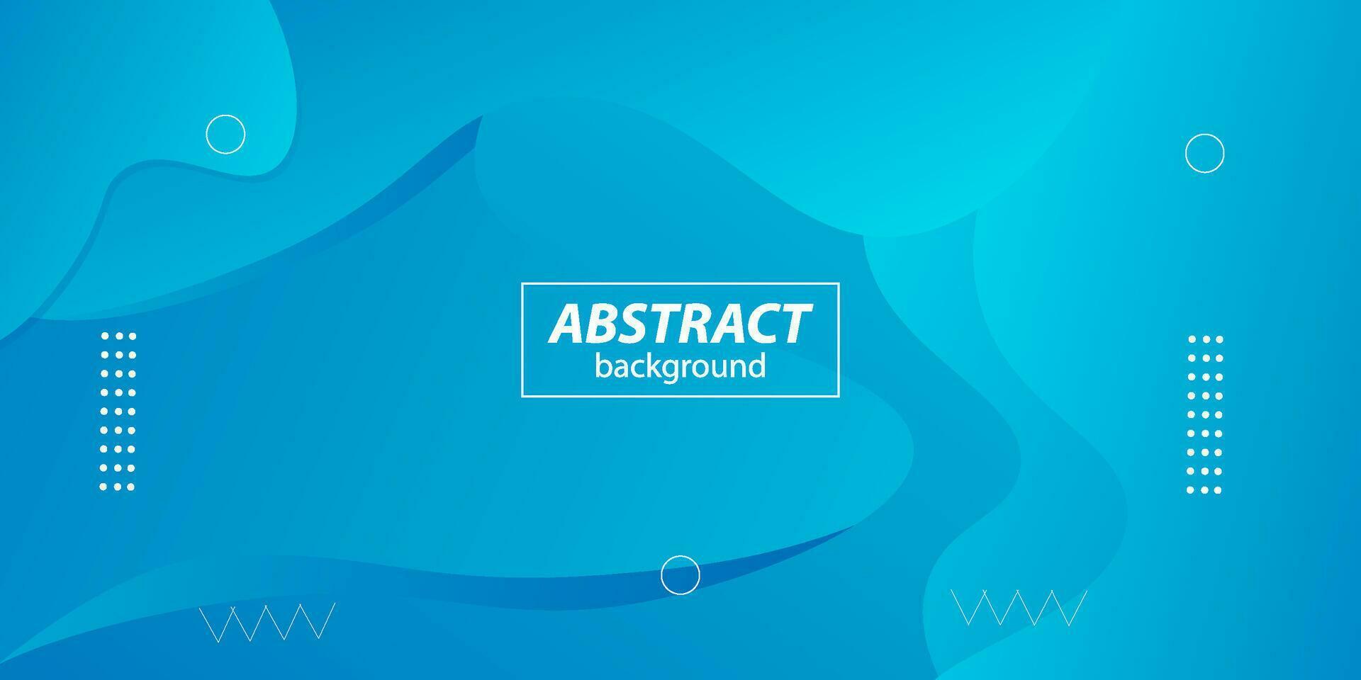 blue wave abstract background. Suitable for presentation design, websites, banner bases, wallpapers. vector