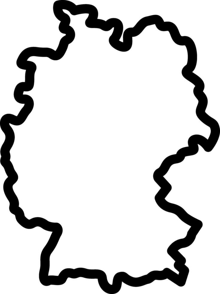line icon for german vector