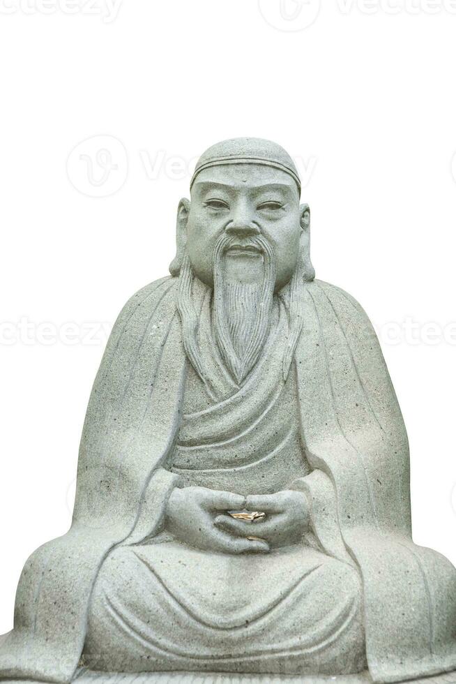 Religious statue of china. photo