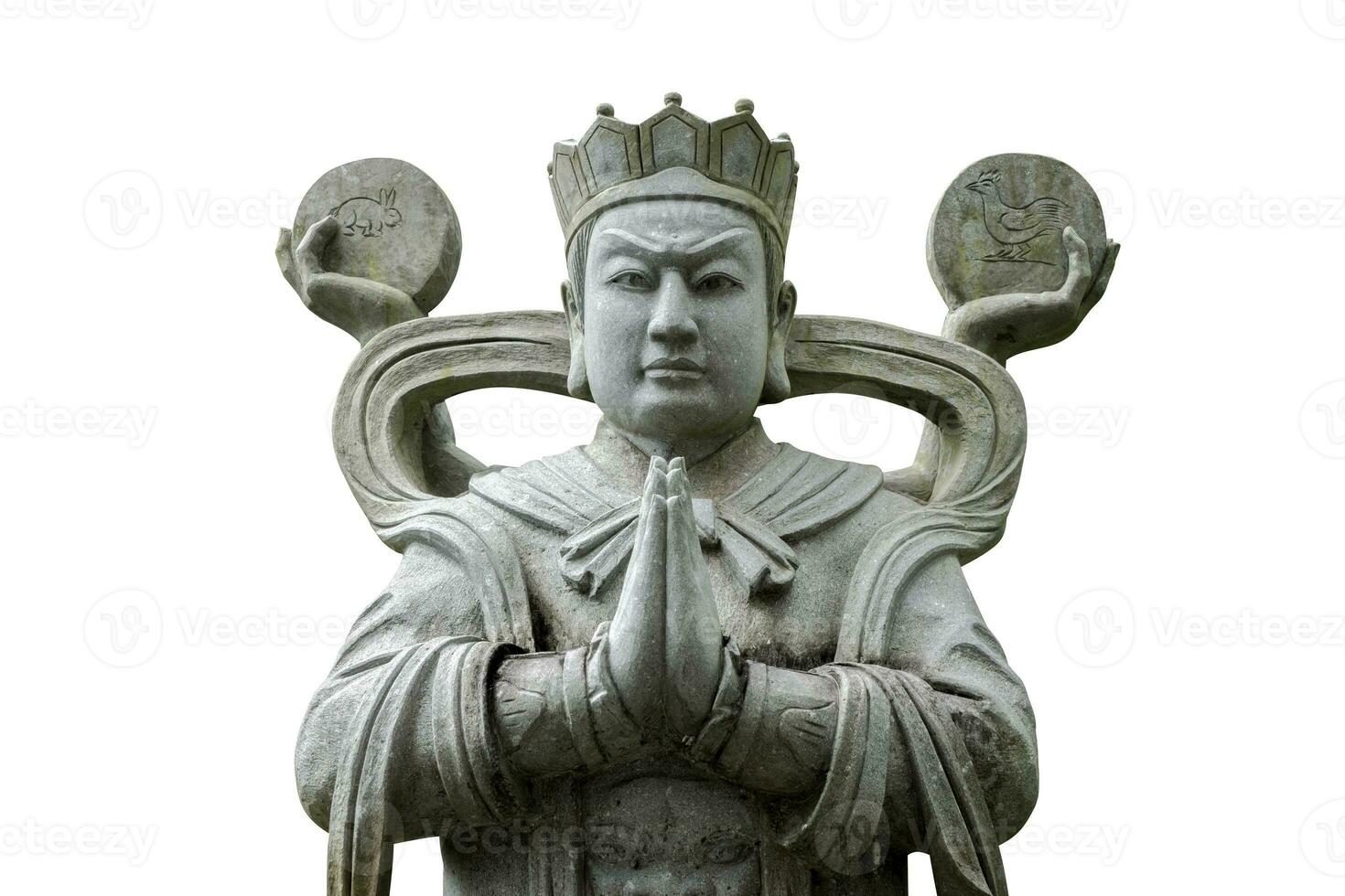 Religious statue of china. photo