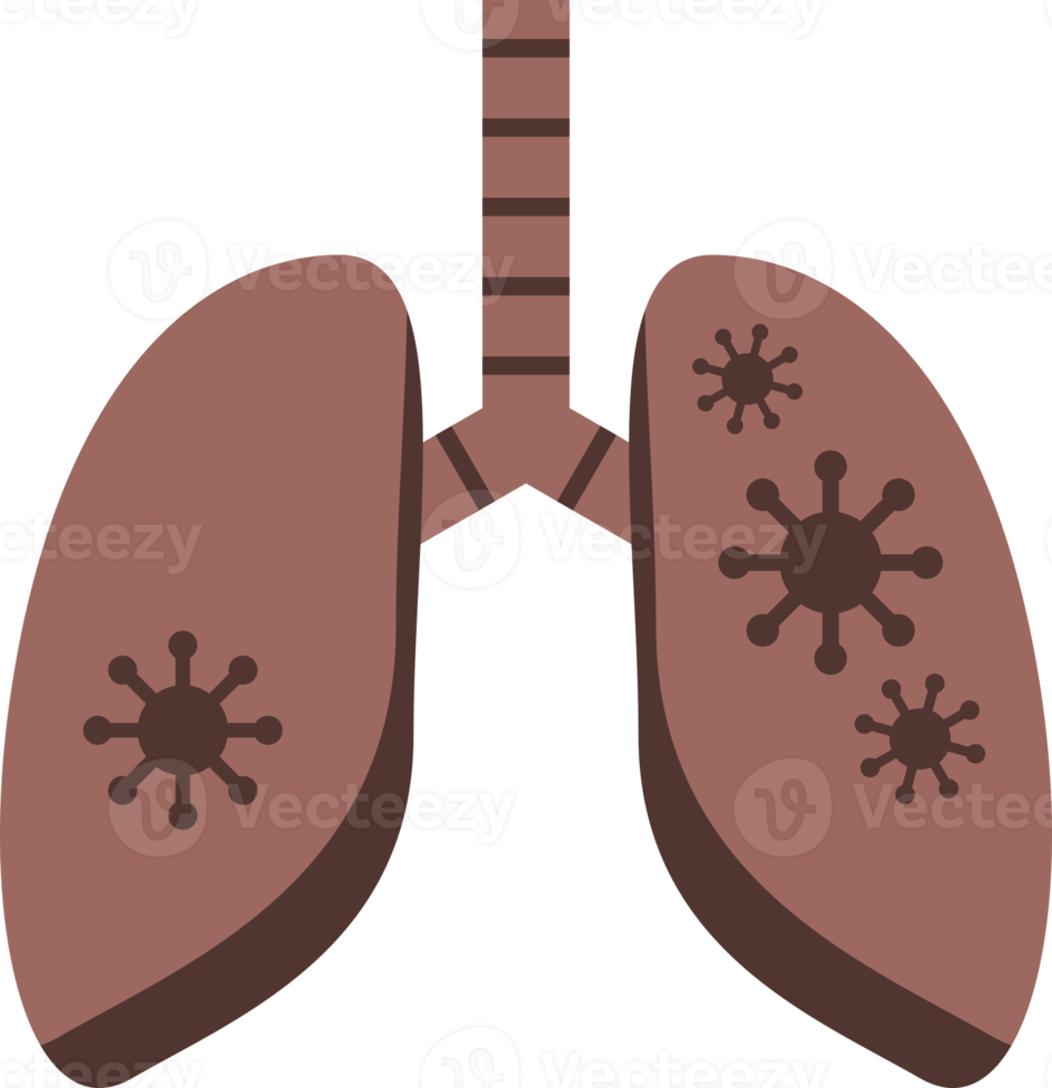 Lungs cancer medical icon png