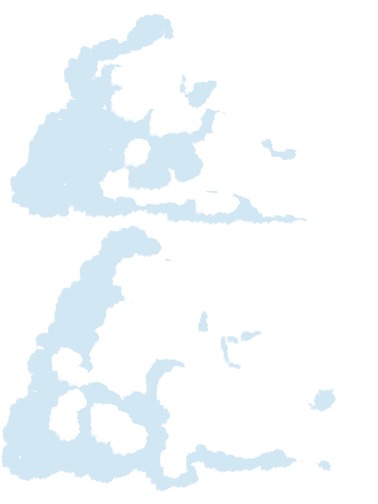 Set Of Clouds Watercolor png