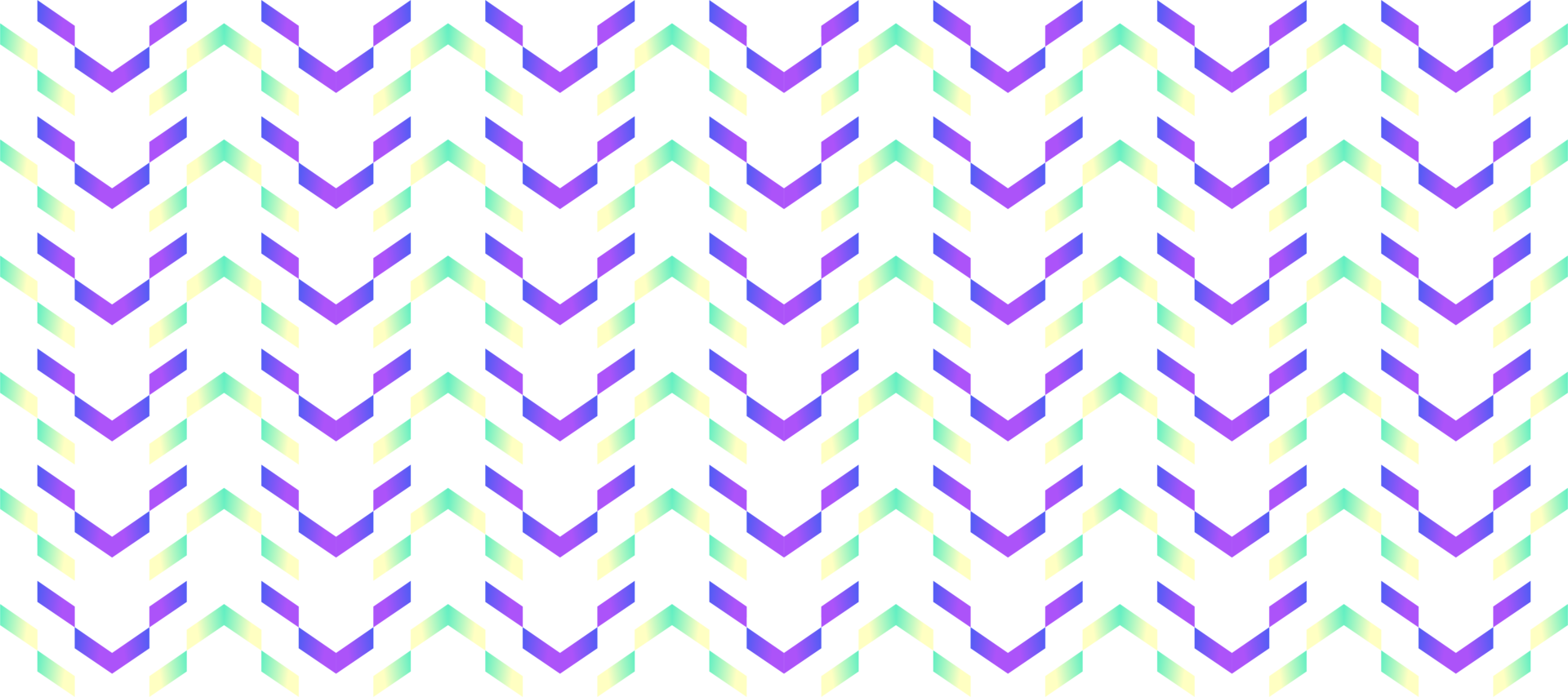 Abstract chevron purple yellow gradient stripe design transparent background png
