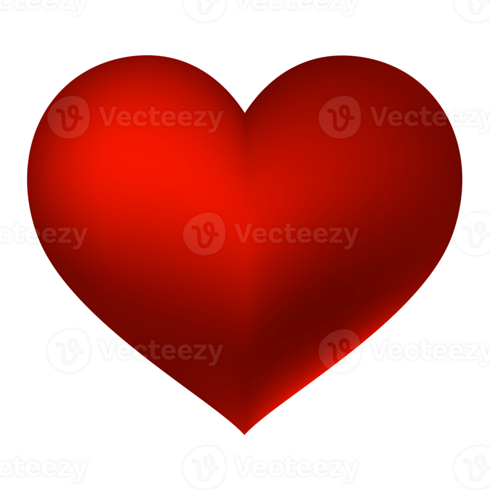 Red Heart Transparent PNG