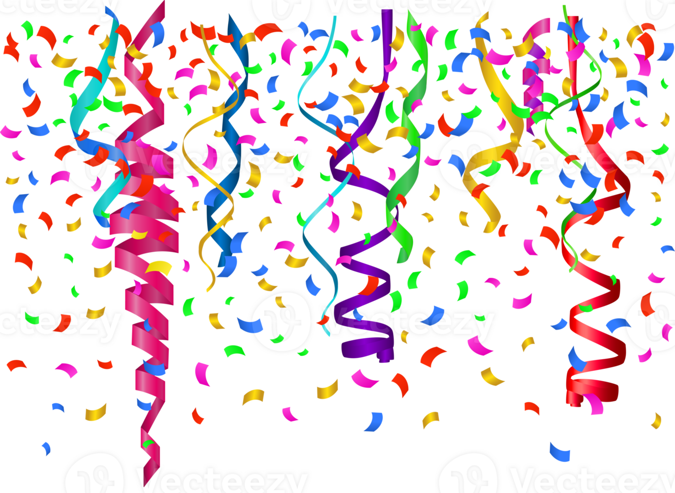 Confetti PNG Transparent