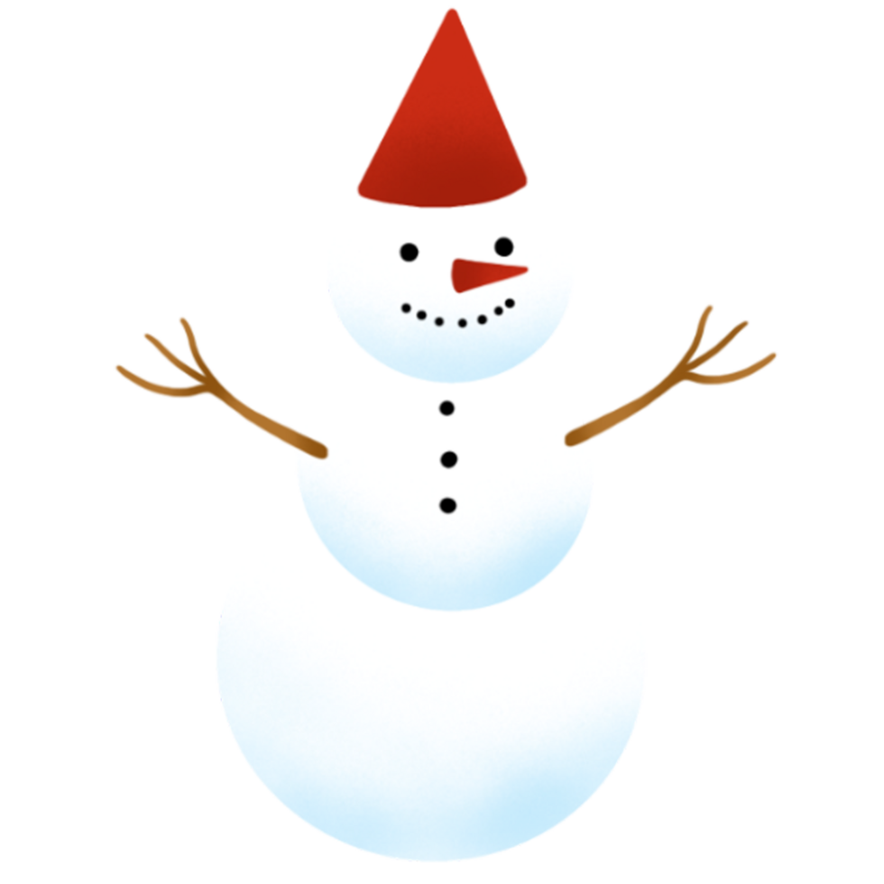 snowman in winter png