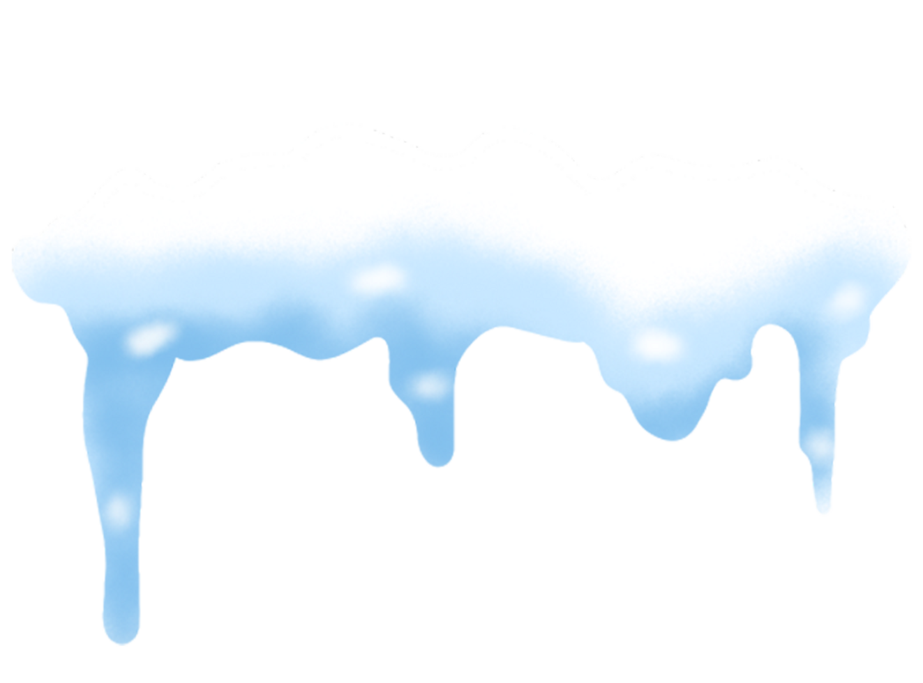 snow fall on winter png