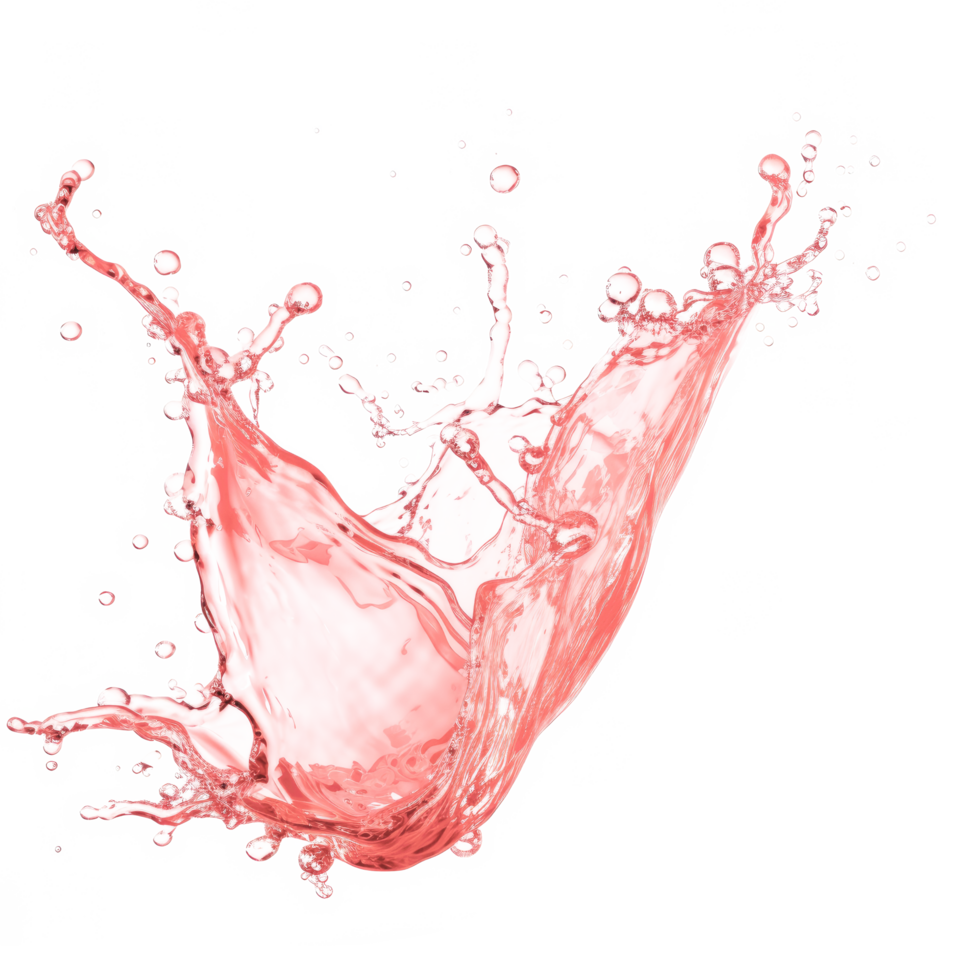 AI generated Wave splash isolated on transparent background. png