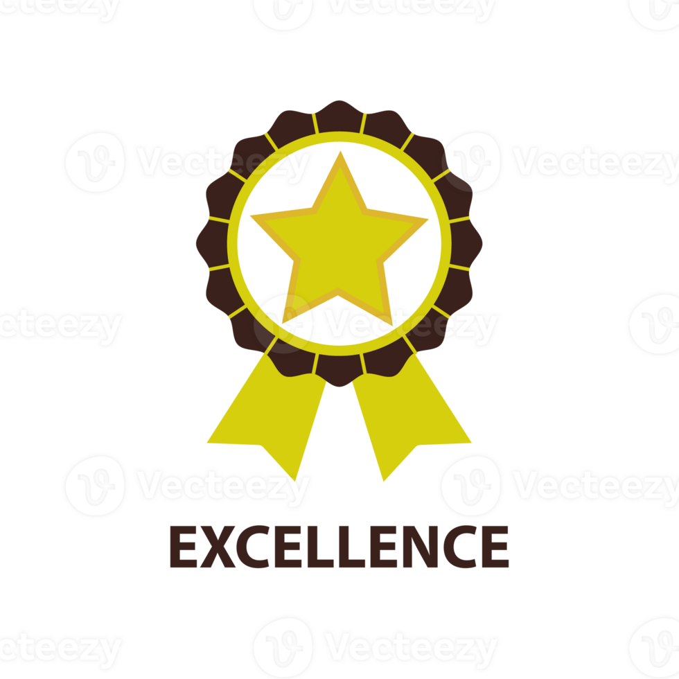 Excellence icon from life skills collection. Simple line Excellence icon for templates, web design and infographics png