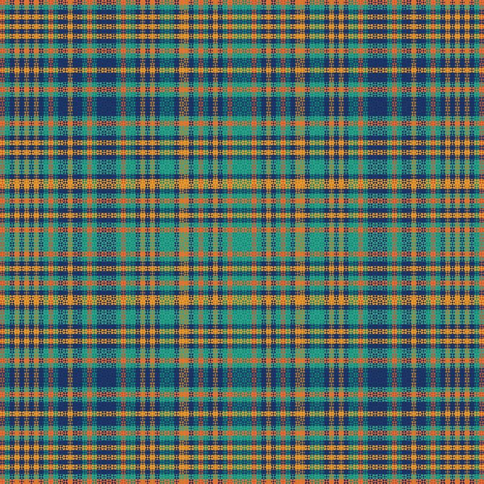 Tartan plaid pattern with texture and summer color. vector
