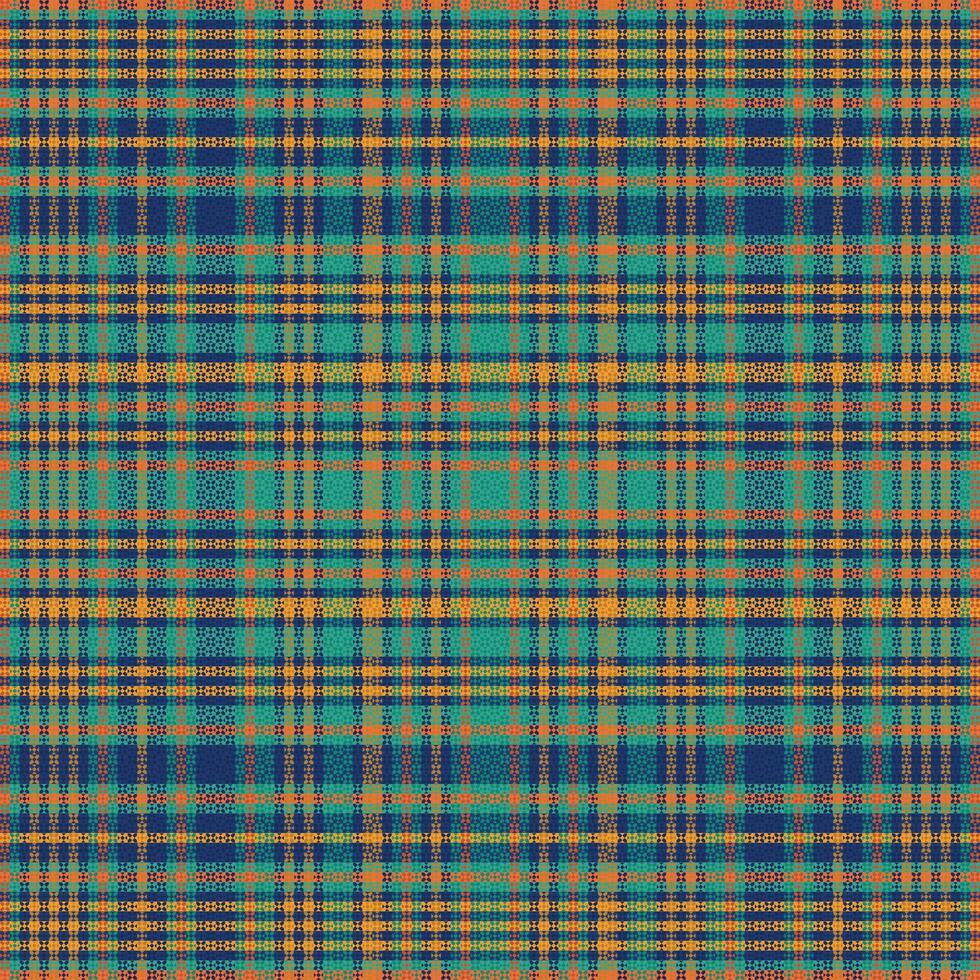 Tartan plaid pattern with texture and summer color. vector