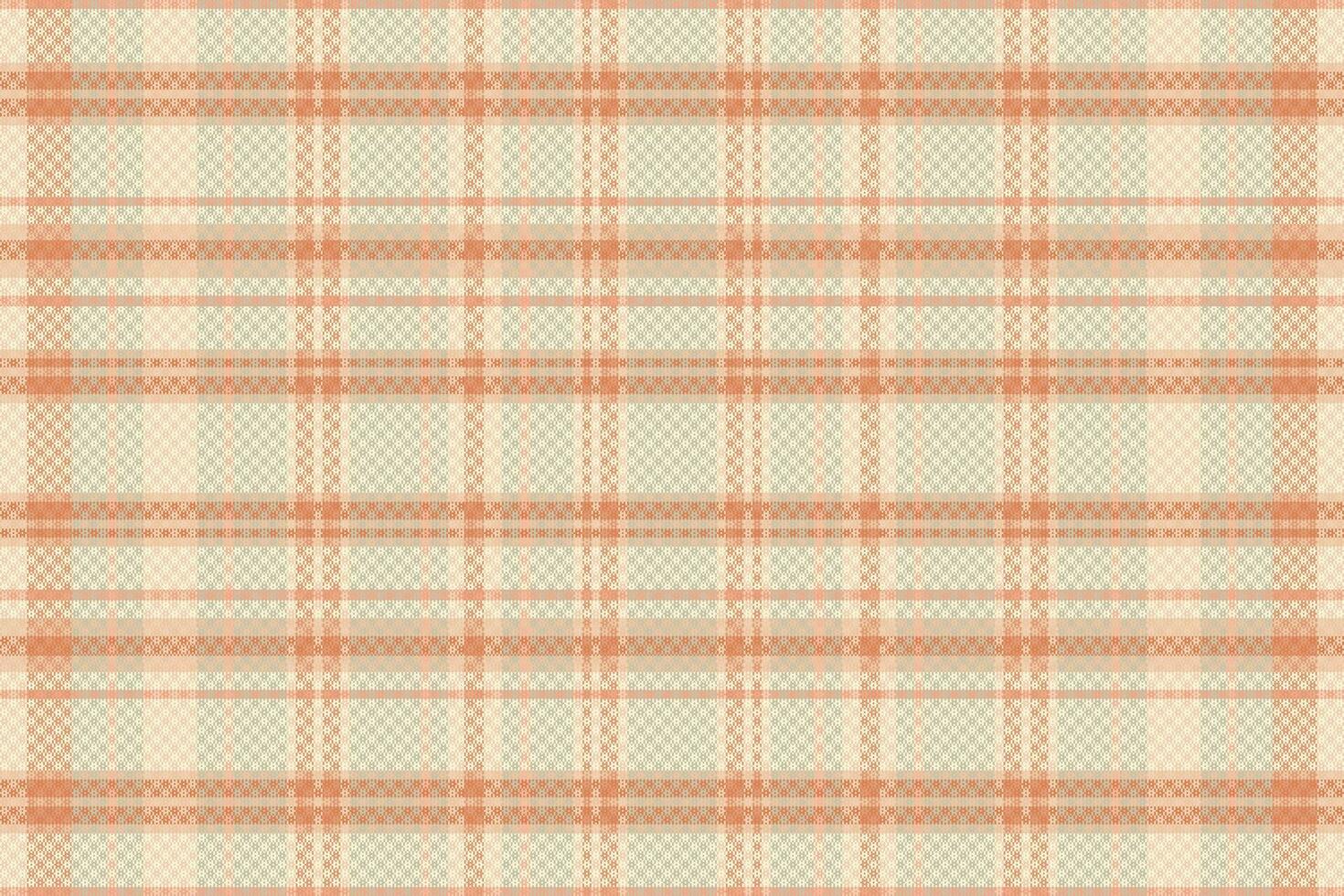 Tartan plaid pattern with texture and summer color. vector
