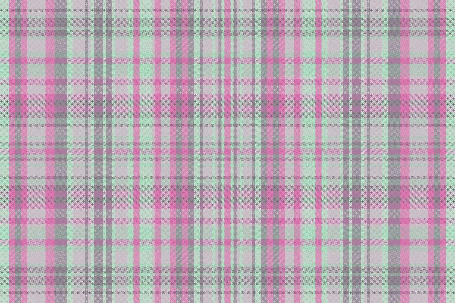 Tartan plaid pattern with texture and summer color. vector
