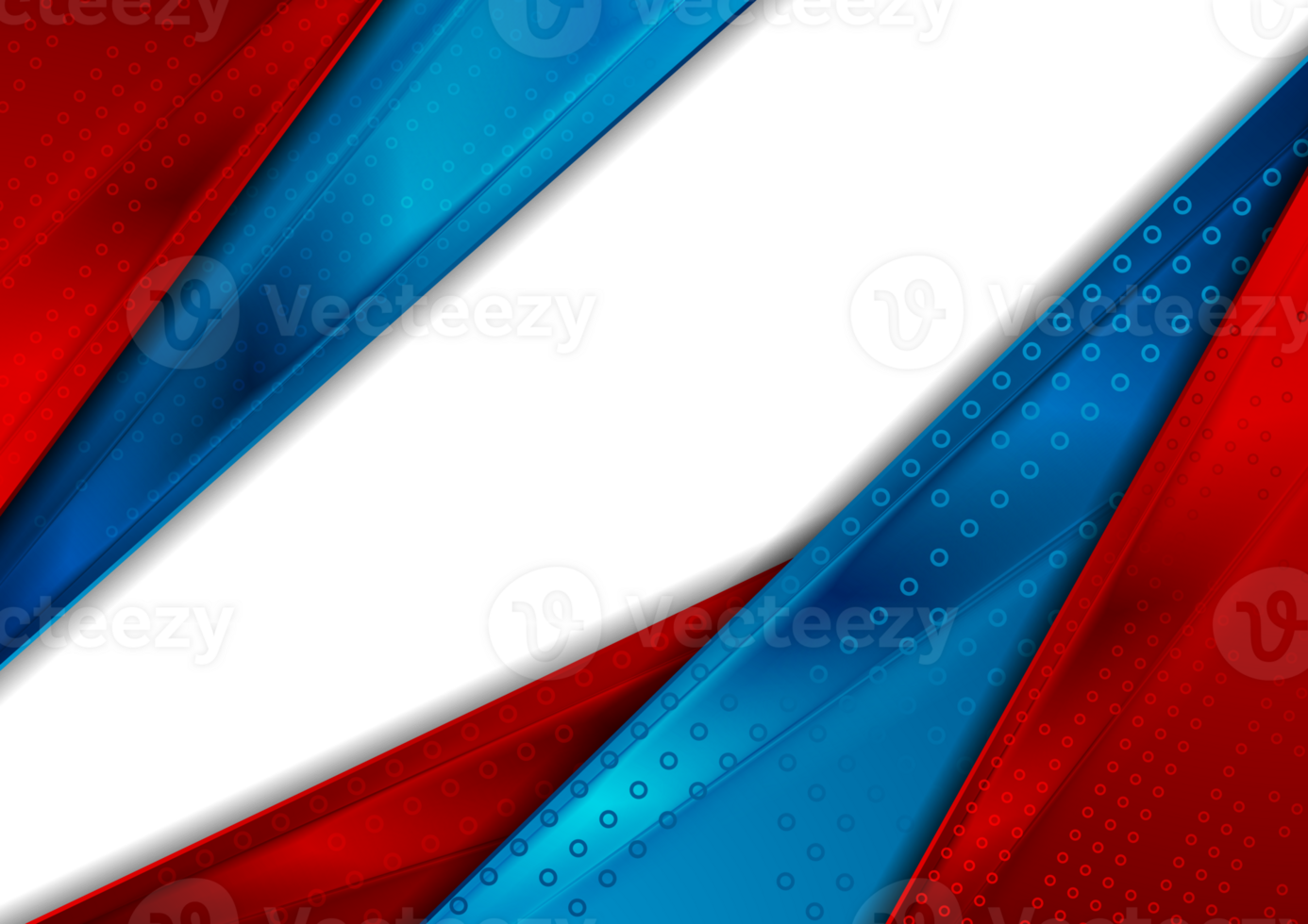 Red and blue stripes abstract tech background png