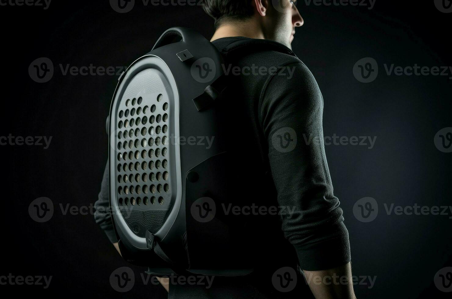 AI generated Design smart trendy backpack. Generate ai photo