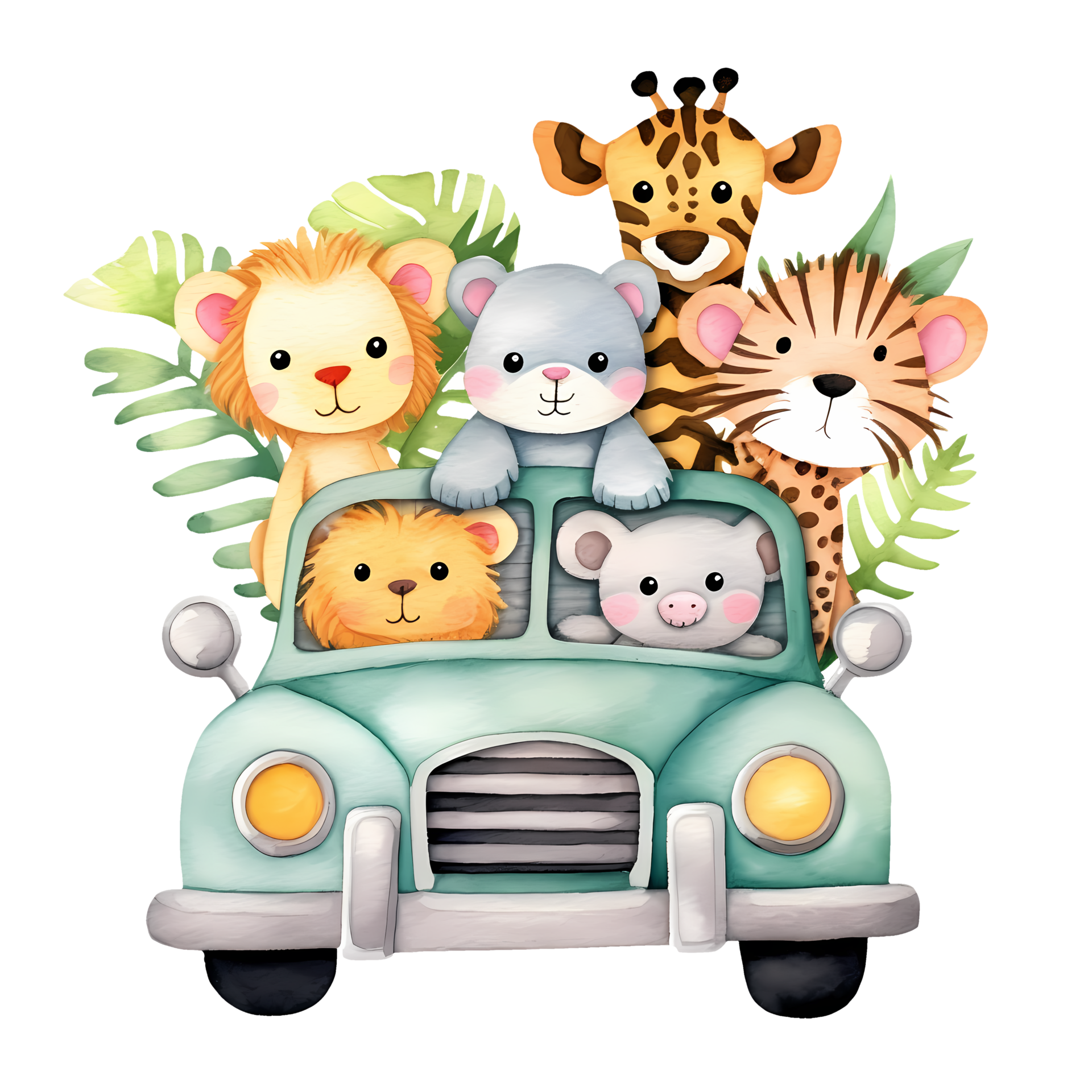 Little Safari Animals Coloring Pages In 2020 Animals - vrogue.co