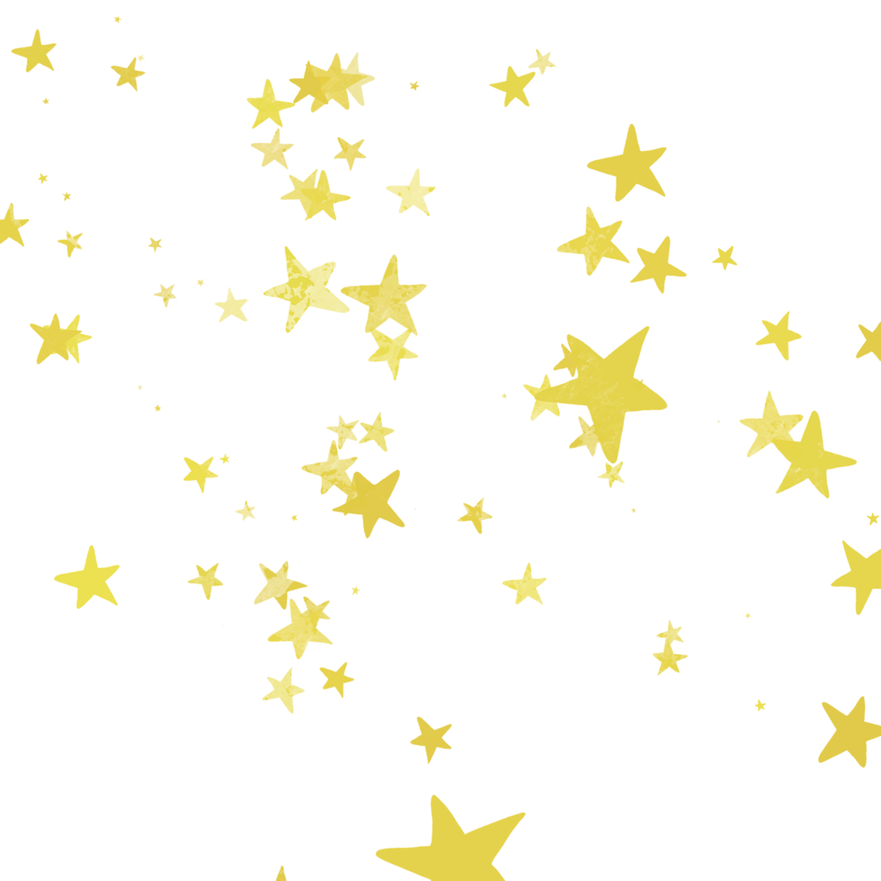 Colorful confetti on a transparent background. Event and party celebration elements. png