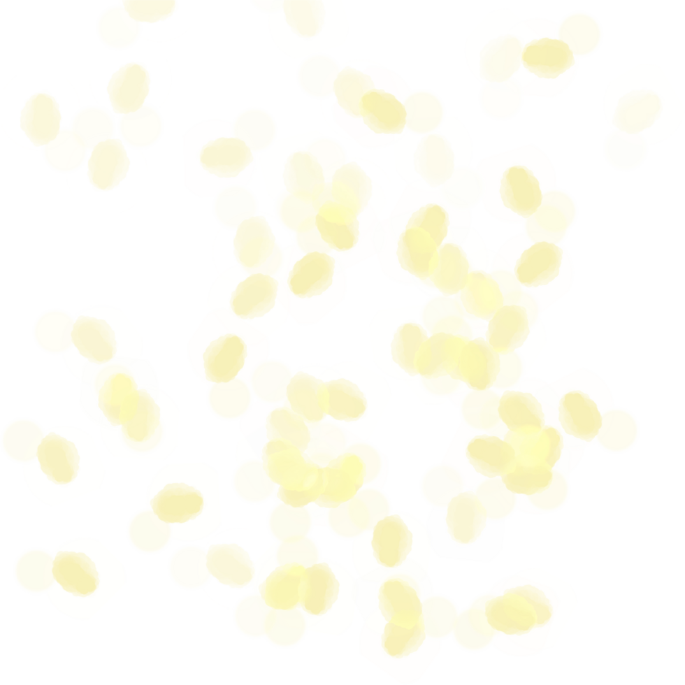 Colorful confetti on a transparent background. Event and party celebration elements. png